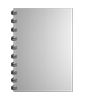 Broschüre mit Metall-Spiralbindung, Endformat DIN A7, 240-seitig
