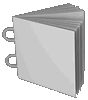 Broschüre mit Ringösen, Endformat Quadrat 14,8 cm x 14,8 cm, 88-seitig